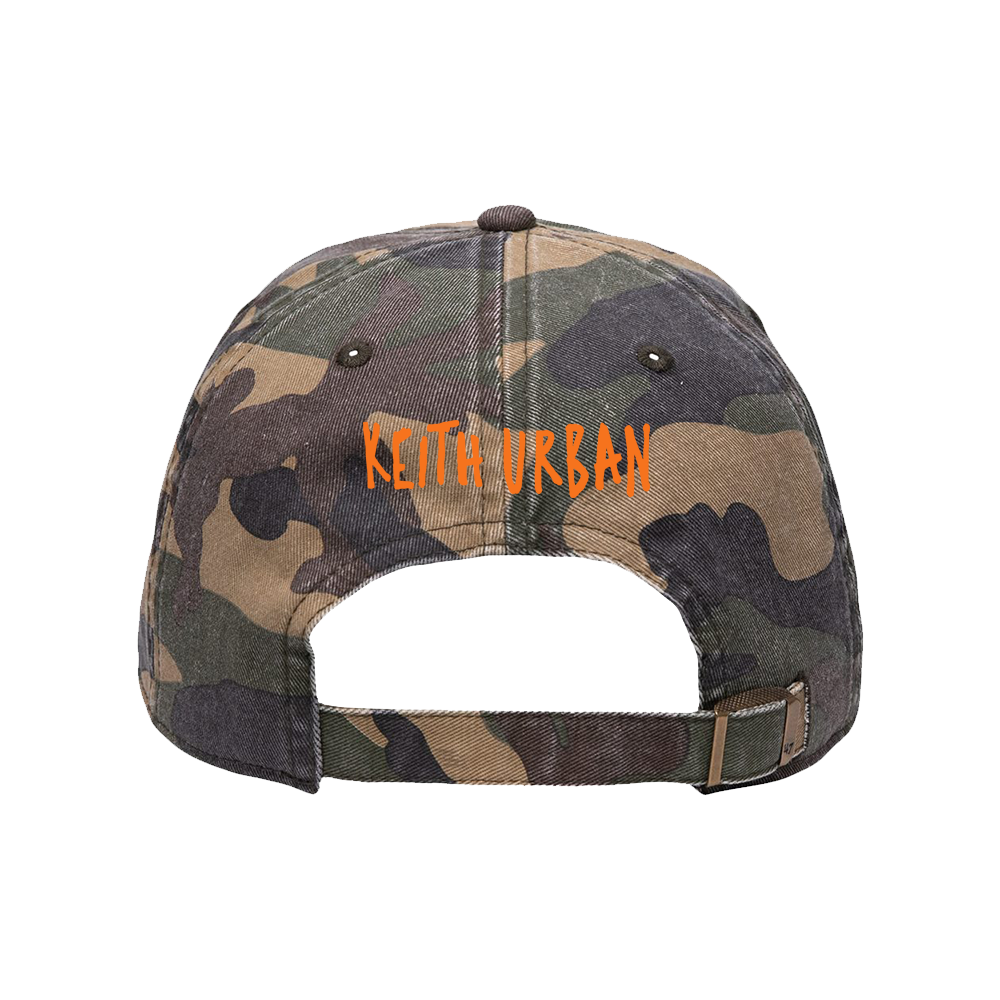 HIGH Camo Hat Back