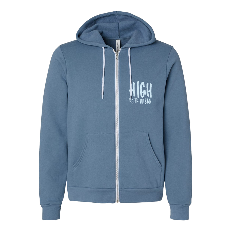 HIGH Zip-Up Hoodie - Keith Urban Album Store